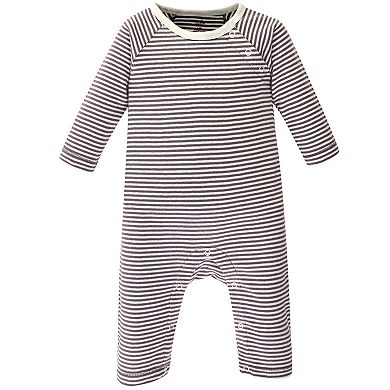 Touched by Nature Baby Organic Cotton Coveralls 3pk, Birch Tree