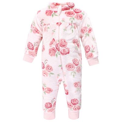 Hudson Baby Girls Plush Jumpsuits Casual Dress, Modern Rainb | Cuotas Sin Interés