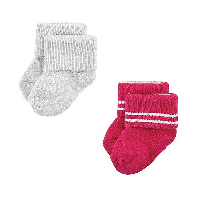 Infant Girls Grow With Me Socks 12pk, Bird