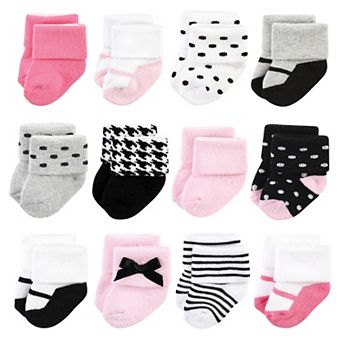 Little Treasure Infant Girl Newborn Socks, Little Lady