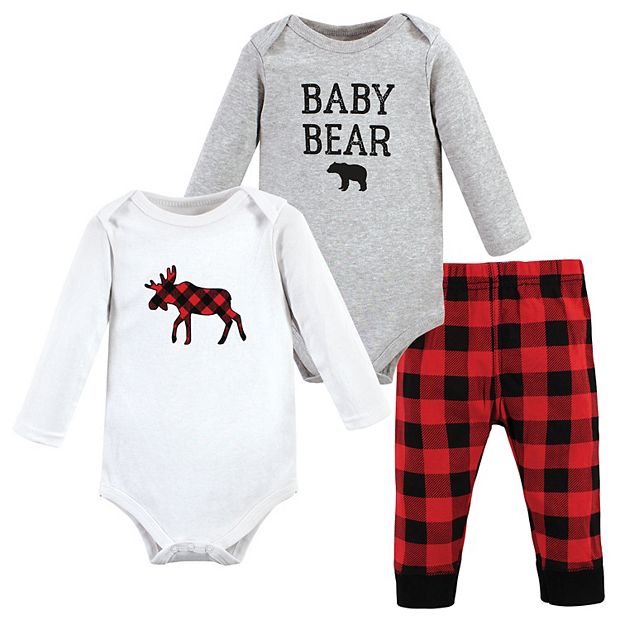 Buffalo plaid best sale newborn pajamas