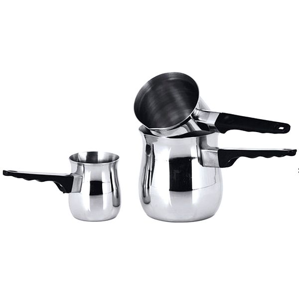 3Piece Stainless Steel Turkish Coffee Pots