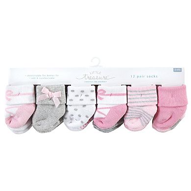 Little Treasure Infant Girl Newborn Socks, Ballerina