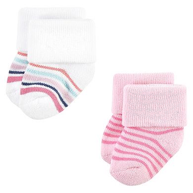 Little Treasure Infant Girl Newborn Socks, Confetti