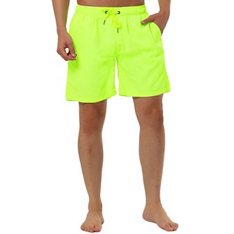 Men's Summer Casual Beach Drawstring Surfing Mesh Lining Board Shorts