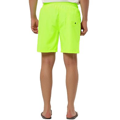 Men's Summer Casual Beach Drawstring Surfing Mesh Lining Board Shorts