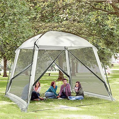 Screen Tent, 10' X 10' Screen House Room With Uv50+ Protection