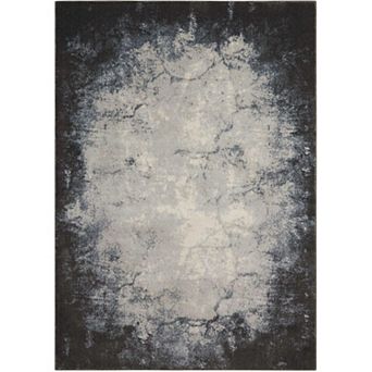 Nourison Maxell Ivory/Gray Area Rug