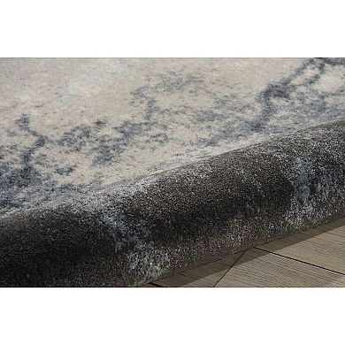 Nourison Maxell Ivory/Gray Area Rug