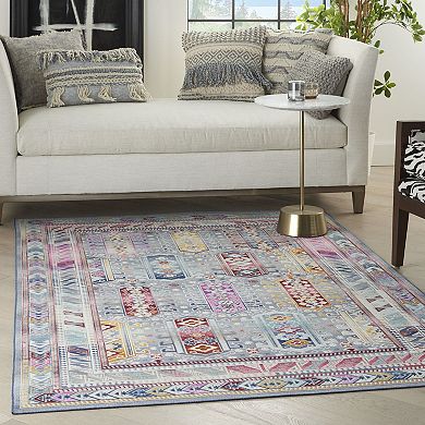 Nourison Vintage Kashan Medallion Indoor Area Rug