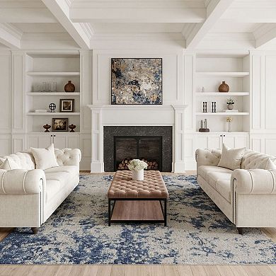 Nourison Rustic Textures Tranquil Abstract Indoor Area Rug