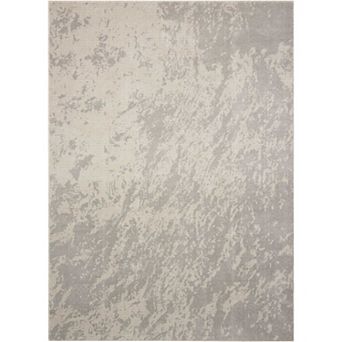 Nourison Maxell Ivory/Grey Area Rug
