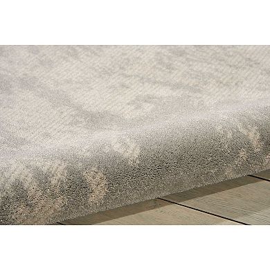 Nourison Maxell Ivory/Grey Area Rug