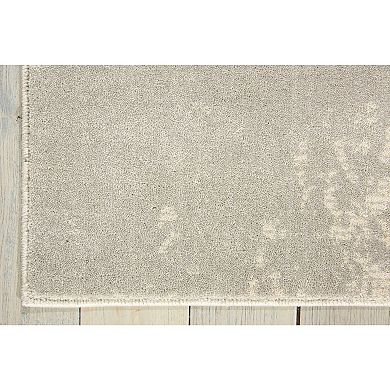 Nourison Maxell Ivory/Grey Area Rug