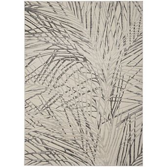 Nourison Rustic Textures Modern Palm Indoor Area Rug