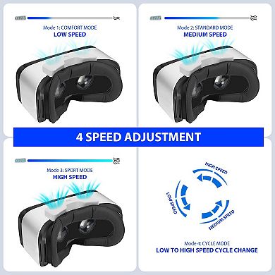 Sonicgrace Cooling Fan Face Cover Compatible with Oculus Quest 2