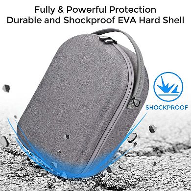 Sonicgrace for Oculus Quest 2 Carry Case Hard Shell Travel Case