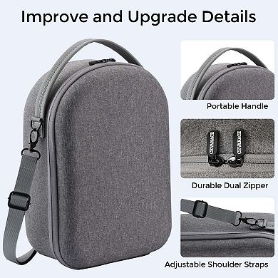 Sonicgrace for Oculus Quest 2 Carry Case Hard Shell Travel Case