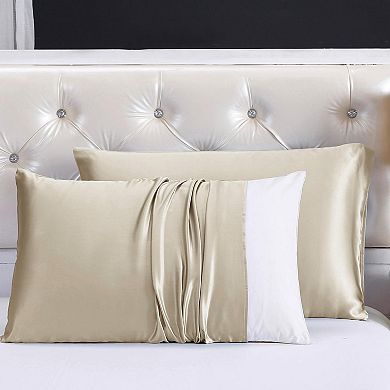LILYSILK Pure Mulberry Silk Pillowcase , Queen , 22 Momme
