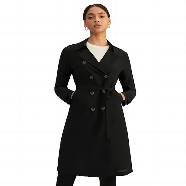 Kohls womens trench clearance coat