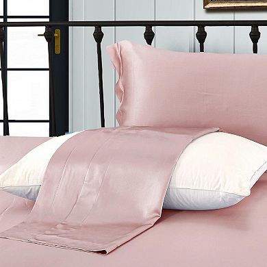 LILYSILK 100% Pure Mulberry Silk Pillowcase, Standard