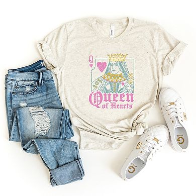 Queen of Hearts - Women's Short Sleeve Graphic T-Shirt