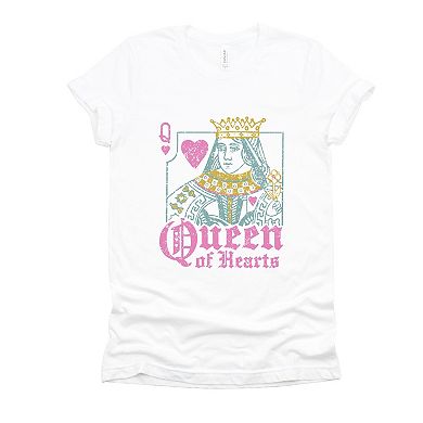 Queen of Hearts - Women's Short Sleeve Graphic T-Shirt