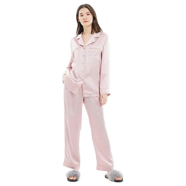 Kohls womens best sale silk pajamas