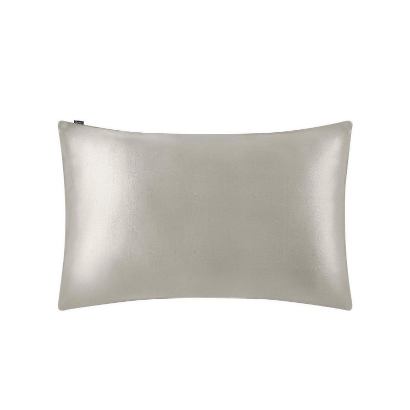 Silk Pillowcase - Metallic Grey 100% Pure Silk - Ahrora