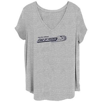 Disney's 100th Anniversary Women's Pluto Kind of Friend V-Neck Tee