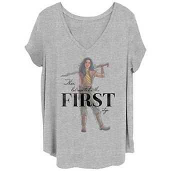 Disney's 100th Anniversary Women's Raya First Step V-Neck Tee