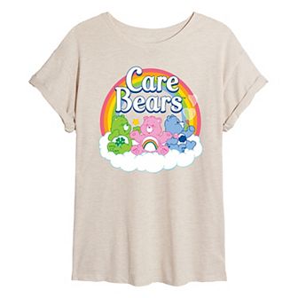 Juniors' Care Bears Oversized Tee