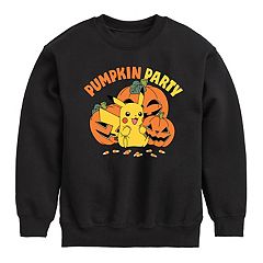 Hanes Youth 8/10 Halloween. Scarecrow Pumpkin Sweatshirt..Q42