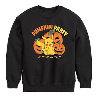 Boys 8-20 Pokemon Pumpkin Party Fleece Sweatshirt