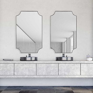 Scalloped Wall Mirror