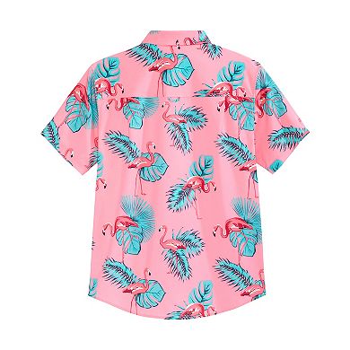 Men's Hurley Flamingo Palms Woven Shirt