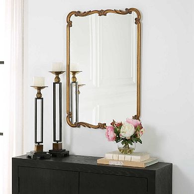 Ornate Gold Wall Mirror