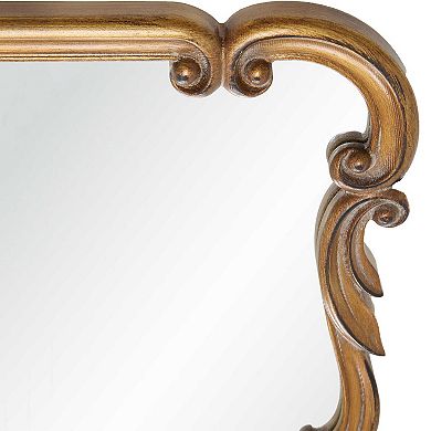 Ornate Gold Wall Mirror