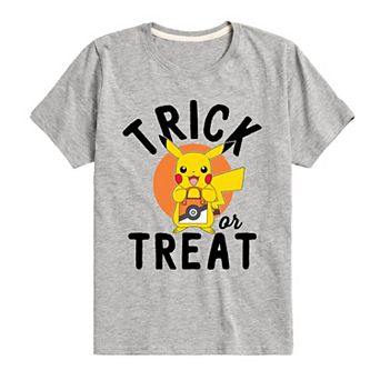 Boys 8-20 Pokemon Trick Or Treat Graphic Tee