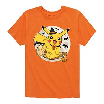 Boys 8-20 Pokemon Pikachu Moon Witch Graphic Tee