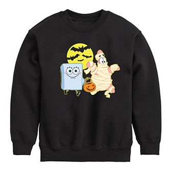 Boys 8-20 Nickelodeon SpongeBob SquarePants Trick Or Treating Fleece Sweatshirt