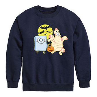 Boys 8-20 Nickelodeon SpongeBob SquarePants Trick Or Treating Fleece Sweatshirt