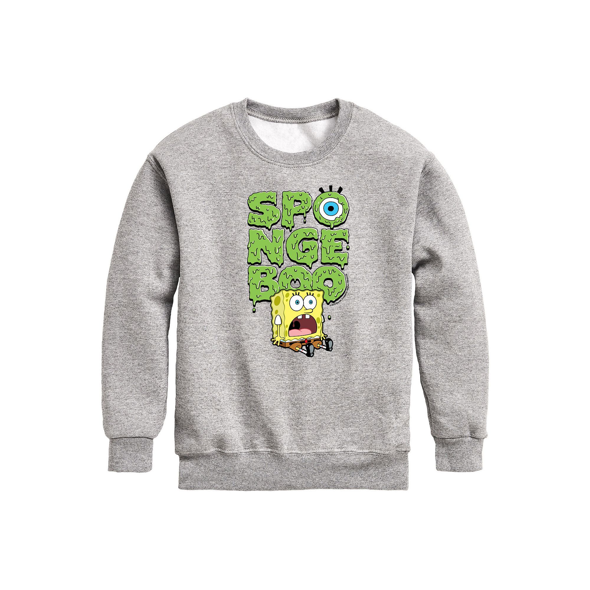Boys 8-20 Nickelodeon SpongeBob SquarePants Scaredy Pants Fleece Sweatshirt