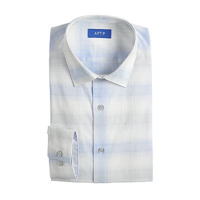 Men s Apt. 9 Premier Flex Regular Fit Wrinkle Resistant Dress Shirt