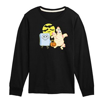 Boys 8-20 Nickelodeon SpongeBob SquarePants Trick Or Treating Long Sleeve