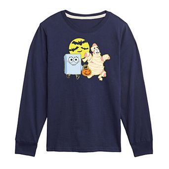 Boys 8-20 Nickelodeon SpongeBob SquarePants Trick Or Treating Long Sleeve