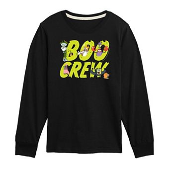 Boys 8-20 Nickelodeon SpongeBob SquarePants Boo Crew Long Sleeve