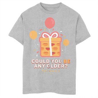 Boys Friends Birthday Could You Be Any Older Gift Box Graphic Tee