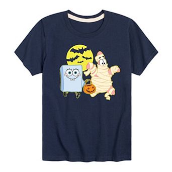 Boys 8-20 Nickelodeon SpongeBob SquarePants Trick Or Treating Graphic Tee