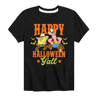 Boys 8-20 Nickelodeon SpongeBob SquarePants Happy Halloween Y'all Graphic Tee